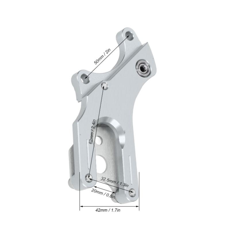 Disc Brake Adapter CNC Integrated Process Aluminum Alloy Fixed Seat Disc Brake Conversion For Mountain Road Cycling