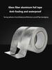 10m*5cm Exhaust Pipe Insulation Tape Exhaust Heat Tape Manifold Downpipe High Temperature Bandage Tape Silver Adhesive Tape
