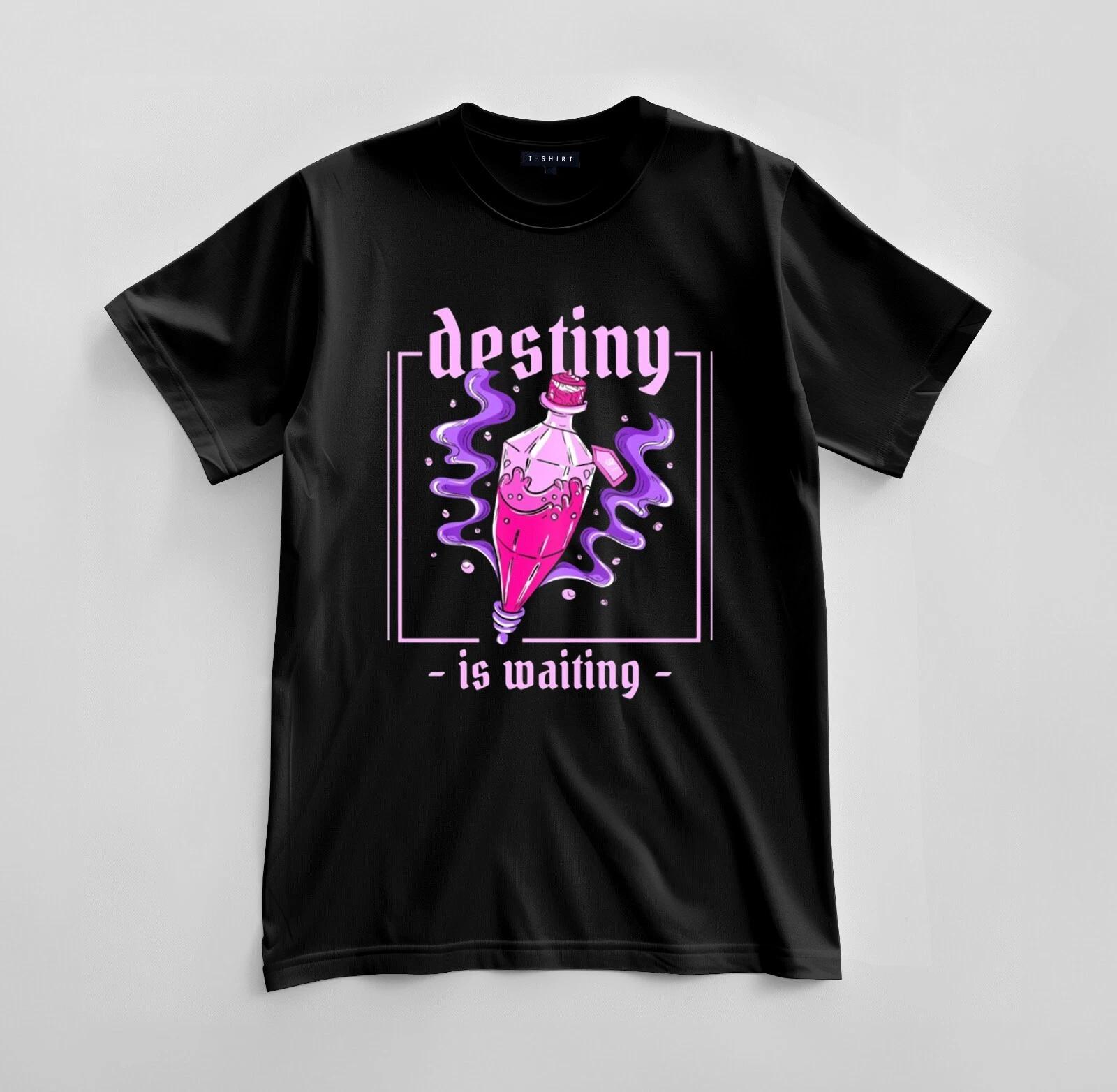 Custom Destiny Is Waiting Graphic T-shirt Design Unisex Jersey Short Sleeve Tee S