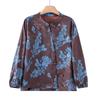 2025 Spring/Autumn High-End Light Luxury Women's Chinese Jacquard Tang Suit Long-Sleeve Shirt