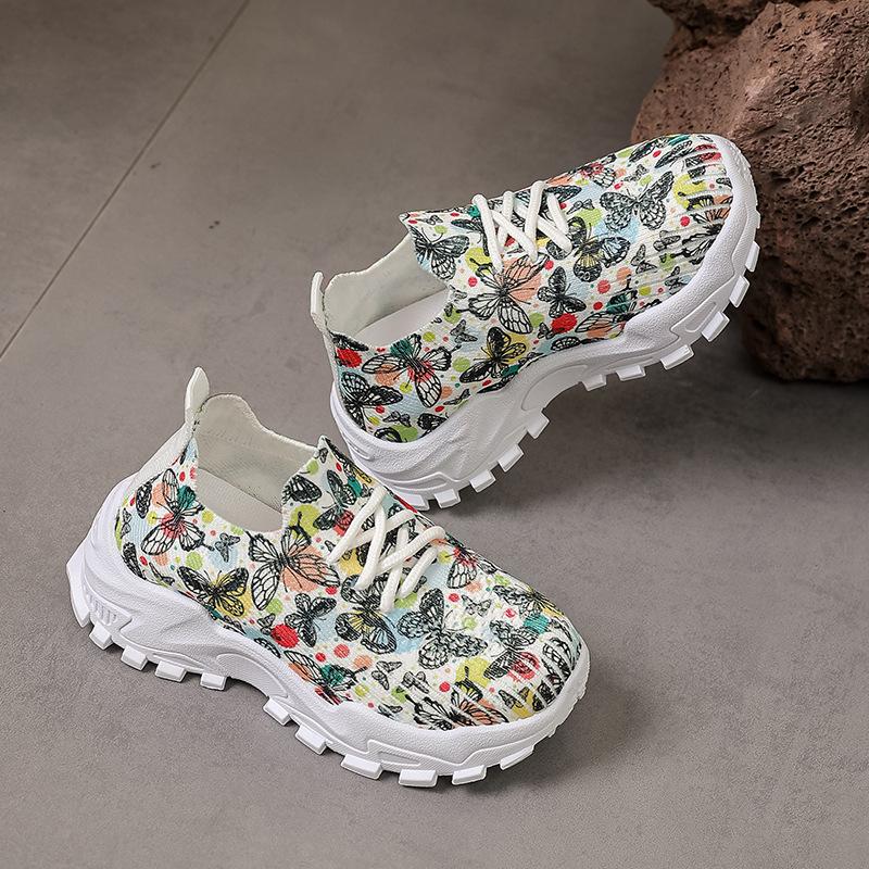 Fashion Girls' Shoes Spring New Kids Sports Shoe Soft Soled Boys' Shoes Anti Slip Child Casual Shoes Lightweight Girls Mesh Shoe