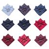 55 Styles Men Bow Tie Sets 3 Pcs Luxury Classic Stripe Pocket Square Cufflinks Paisley Floral Polka Dot Wedding Business
