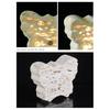 Marble Touch Lamp 3 Light Colors Night Light Dual Control Night Lamp Natural Limestone Adjustable Brightness Table Lamp Rechargeable Bedside Lamp for