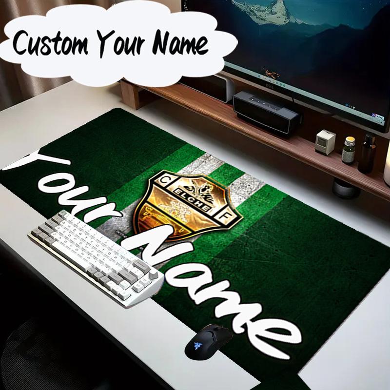 Custom Name Mouse pad Elche Symbol Mouse Pad Desk Mat, Non-Slip Rubber Backer Pad For Computer Notebook Gaming Mouse Pad Birthday Gift