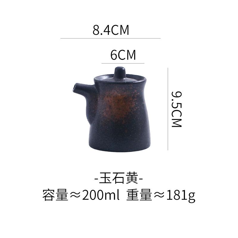 

Керамическая бутылка для приправ, бутылка для соевого соуса, уксусница, бутылка для чили, ресторанная посуда, креативная посуда для суши-ресторана