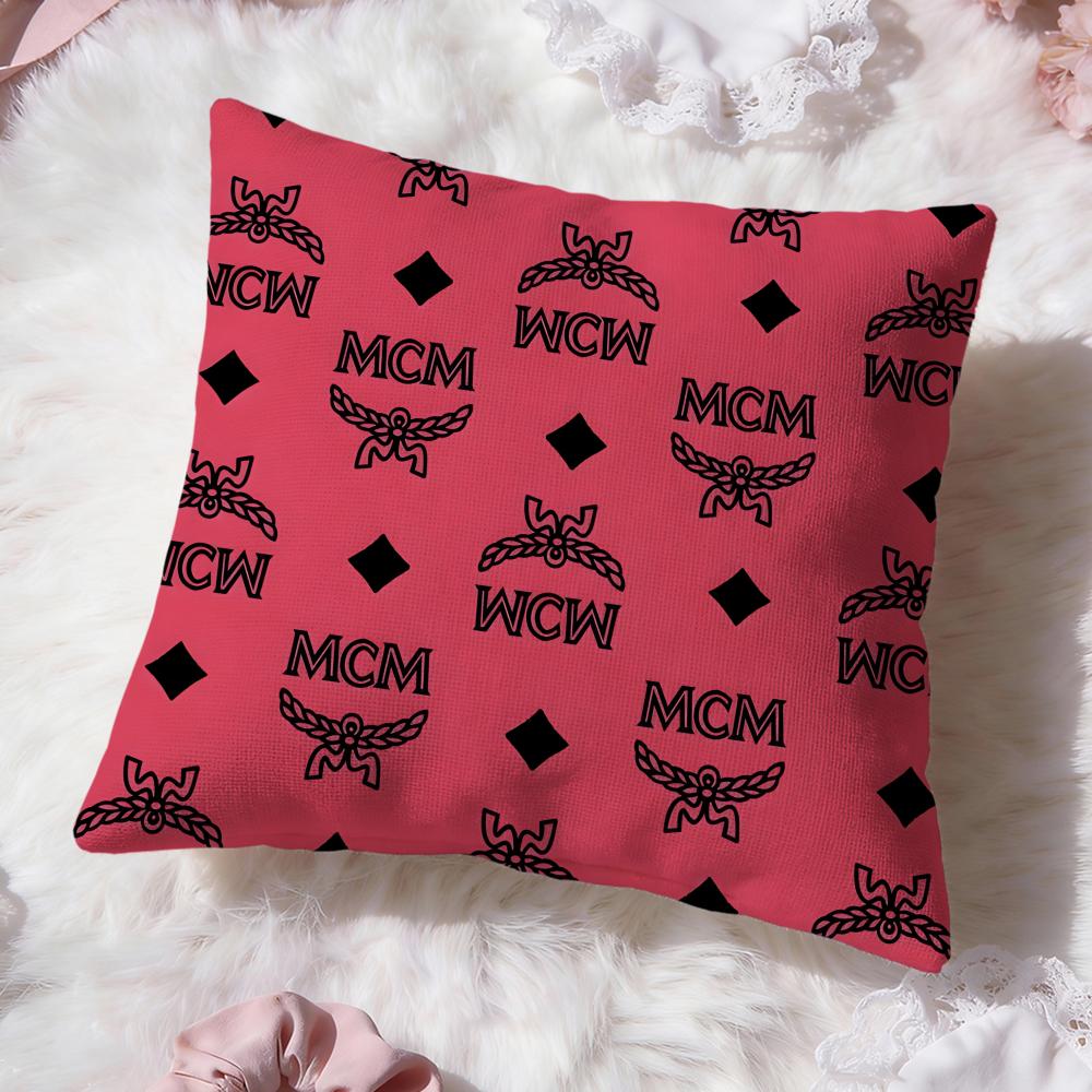 Brand Modern Creation Munchen Cushion Cover Premium Comfort Reversible Pillow Cove-Two in One Design for Any Room & Car Interior