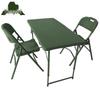 Yongdai 1.2M Portable Folding Field Table with 2 Chairs