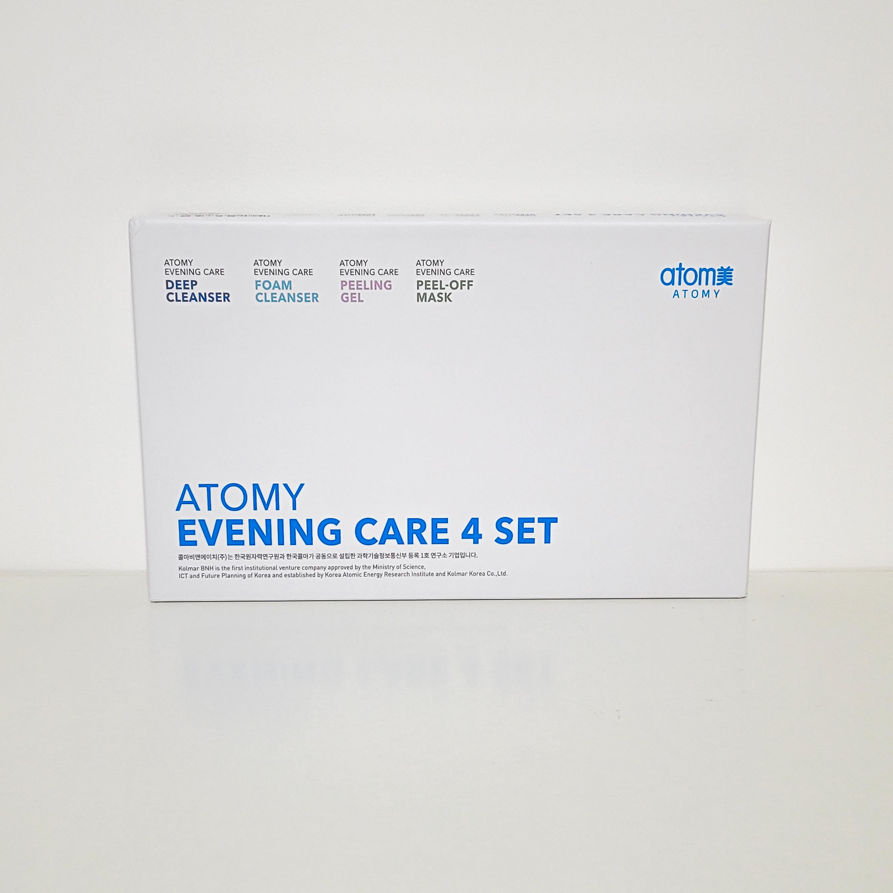

[Atomy] Facial Evening Care 4 Set Foam Clenear, Маска-пилинг, Глубокое очищающее средство, Гель-пилинг