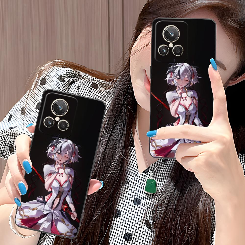 Wuthering Waves Camellya Phone Case for Realme 15 14 13 12 11 10 9 Pro Plus T i Lite 5G Colorful Printing Cover Pretty Luxury