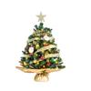 AEE4-Miniature Christmas Tree Christmas Table Ornament Decorative Miniature Christmas Tree Desktop Christmas Tree Decoration