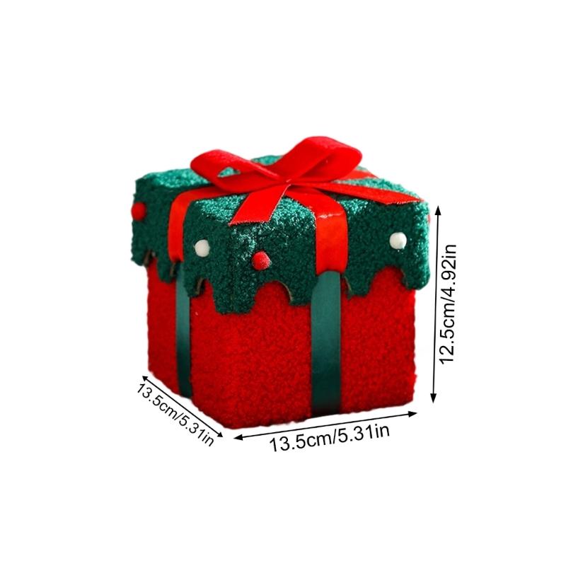 User Friendly Holiday Storage Box Craft Set Featuring Cardstock Base And Soft Lambswool Accent