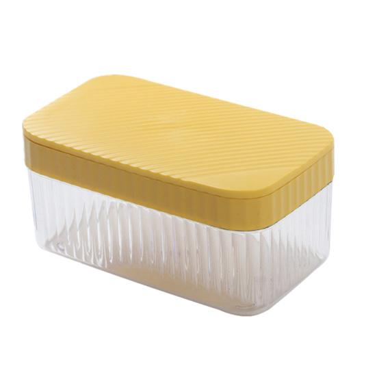 Silicone Ice Cube Tray with Storage Box And Ice Shovel 32 Grids Ice Mold for Freezer Leak-Proof Stackable Ice Maker for Home Party