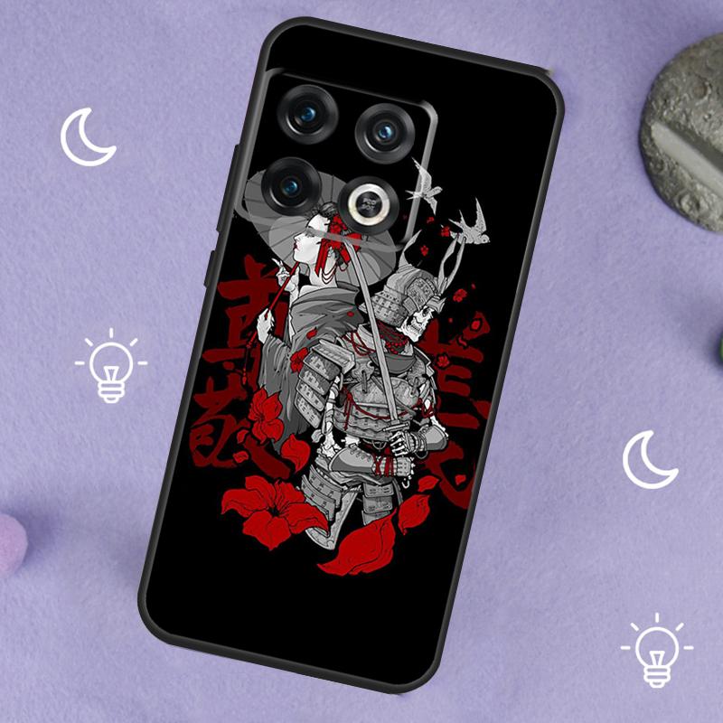 

Samurai Warrior Geisha For OnePlus 13T 13R 12R 10R 10T 8T 11 12 13 15 Case For OnePlus Nord 5 CE 2 3 4 Lite N20 N30 OnePlus 13T