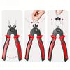 5-in-1-Multifunktionszange für Elektriker – Abisolierzange, Schneider, Crimpzange usw.. - professionelle Stahl-Handwerkzeuge für Heimwerker und Elektrotechnik