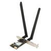 AX210NGW PCIE WiFi 6E Card with 2 Antenna 5374Mbps 2.4GHz 5GHz 6GHz Bluetooth 5.2 Support MU MIMO WiFi Card for Win10 11