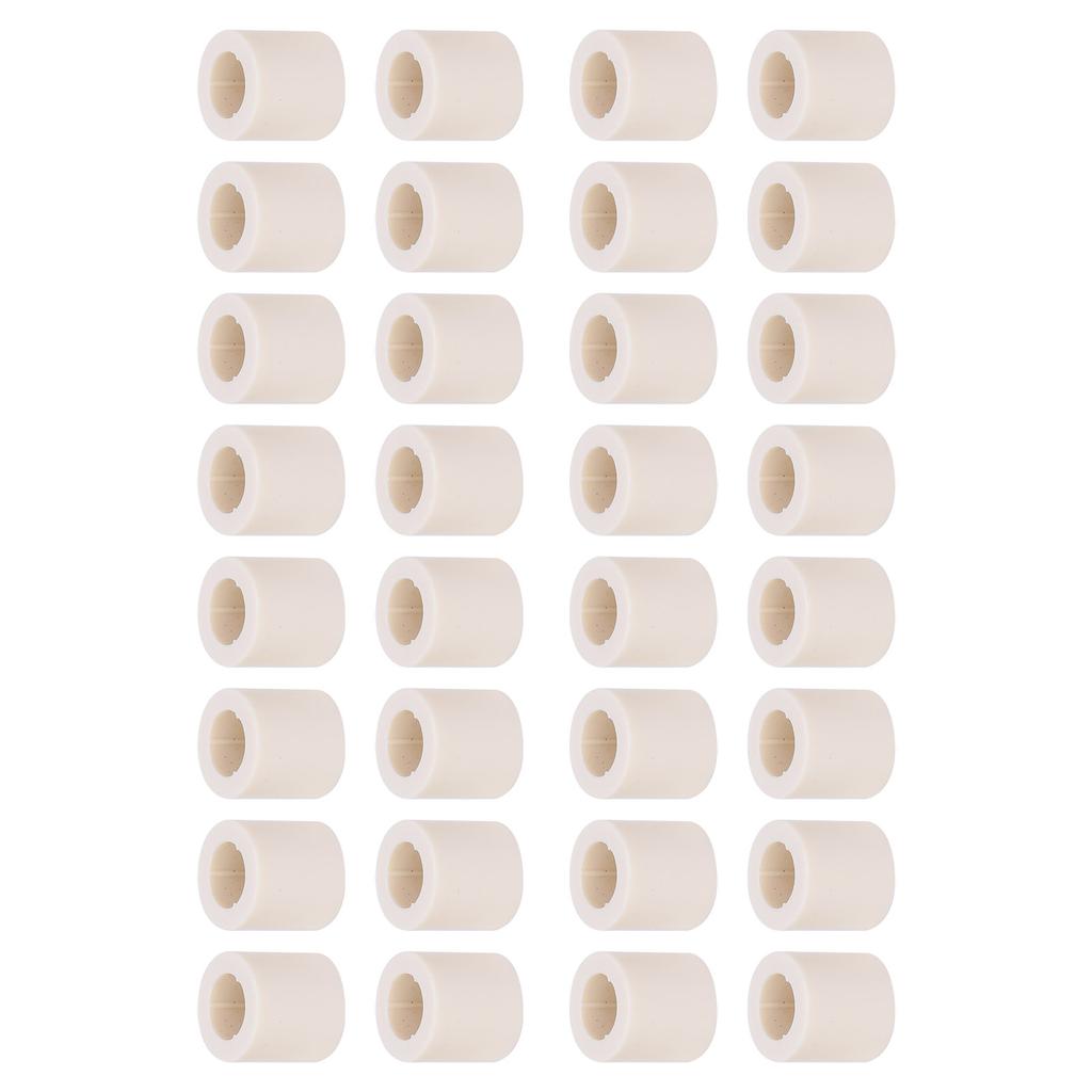 40pcs Fiber Billiards Stick Pool Cue Ferrules Tubes Replacement Parts Repair Accessories 13MM 0.5in