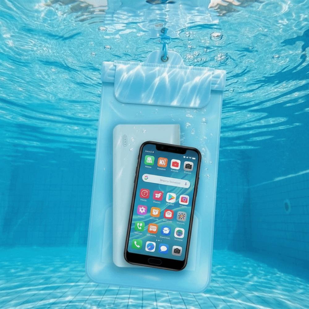 Songkran Festival Cellphone Cover Portable Transparent Phone Bag Outdoor Activities