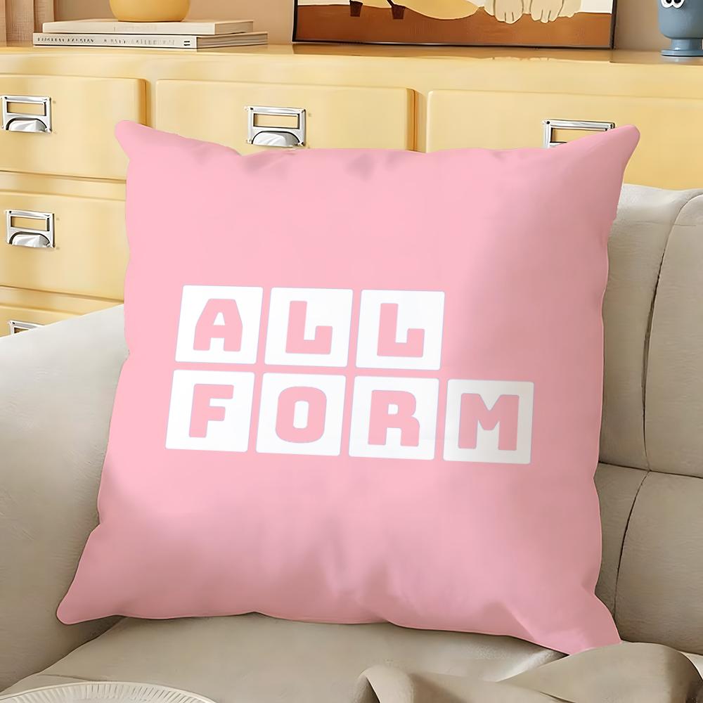 

Fashion AAllform Cushion Cover Soft Durable Reversible Pillow Cover Home Car MultiScene Daily Comfort Pillowcase 30X30cm