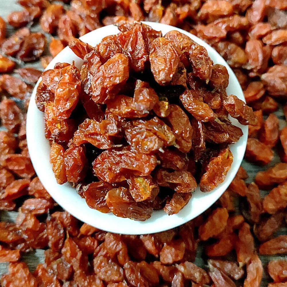 Bagas de Espinheiro Marítimo Orgânicas Naturais 50g Frutas Inteiras Secas Chá de Ervas a Granel para Energia