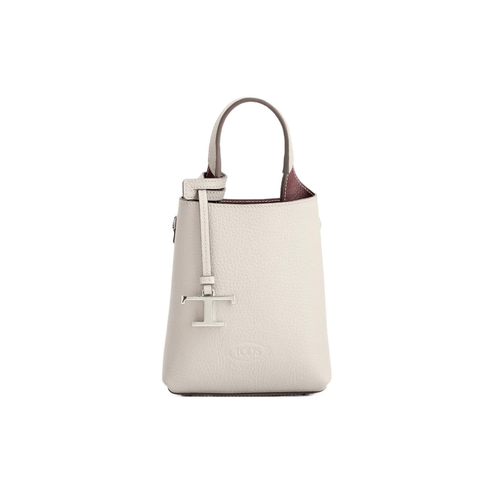 

Tods Metal T-Shaped Pendant Adjustable Detachable Shoulder Strap Leather Handbag Crossbody Phone Bag Mini Women handbags White XBWAPAT9000QRI9P09 Box(Basic Set+Box)
