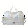 Sac de voyage Duffel Multifonctionnel Grande Capacité Décontracté, Sac fourre-tout Weekender en Nylon Léger pour la Salle de Sport, le Sport, les Voyages d'une Nuit