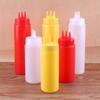 Ketchup Condiment Vinegar Oil 3 Hole Cruet Bin Dispenser Squeeze Bottle