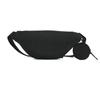 New FILA Fabric Fanny Pack Men's Jet Black A13M521109FBK