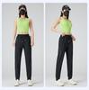 Unisex Quick-Dry Ice Silk Cuffed Pants – Cool, Lightweight, Straight-Leg for Summer