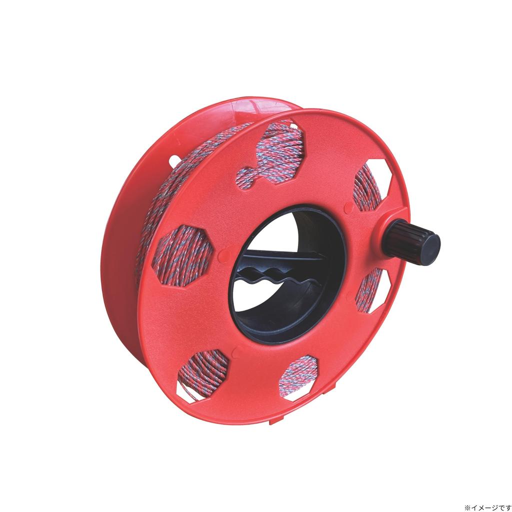 Takagi Gardening Cord Storage for storing and winding electrical extension electric fence and red Wheel, GCSW-110, cords, cords, strands, ropes,