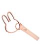 Miffy Carabiner Smart Keychain (Pink Gold)