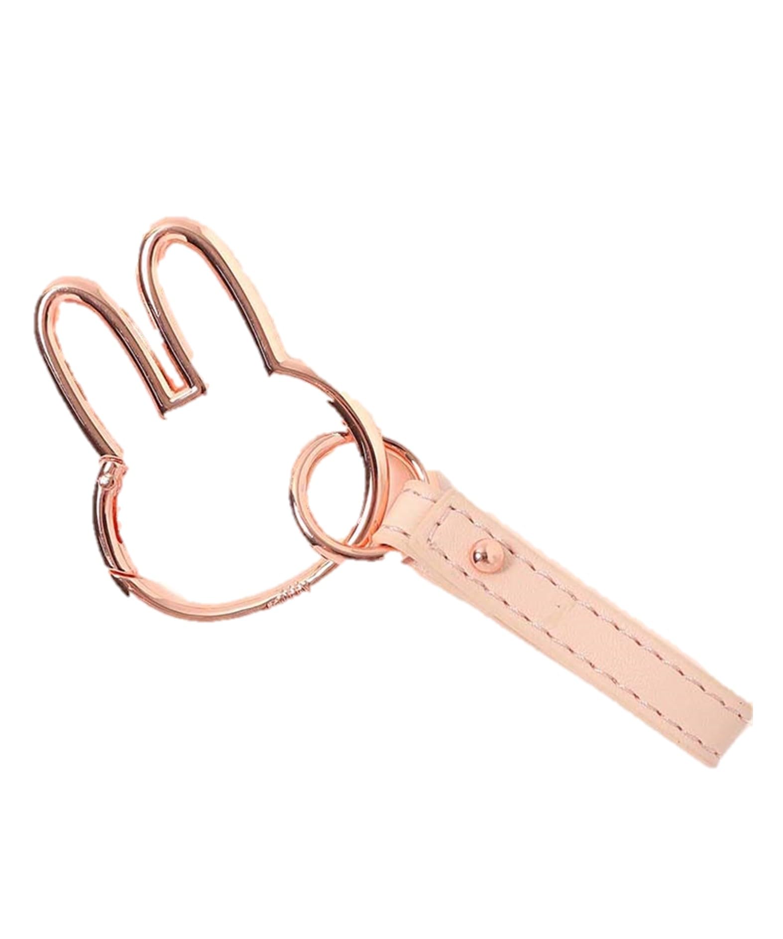 

Miffy Carabiner Smart Keychain (Pink Gold)
