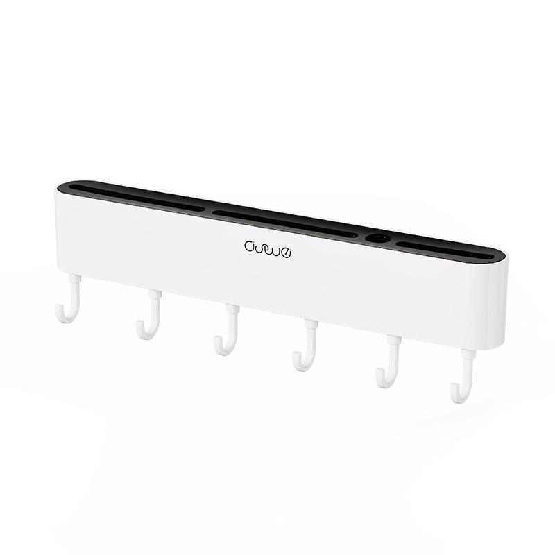 Punch-Free Wall-Mounted Multifunctional Knife Holder Storage Rack for Kitchen