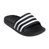 adidas Adilette Aqua Cushioning Quick Dry Kids' Outdoor Slippers Black White F35556