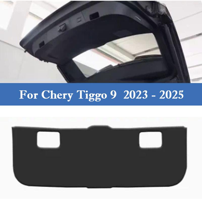 For Chery Tiggo 9 Car Trunk Door Anti Kick Pad Tailgate Anti-Scratch Protective Sticker Mat Cargo Liner Interior Accessories