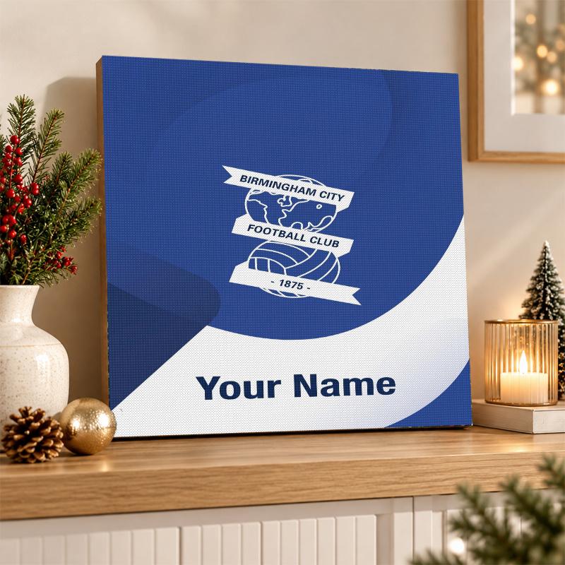 BIRMINGHAM CITY Football Custom Name Text 5D Diamond Painting Kit DIY Full Drill Diamond Art Decoration