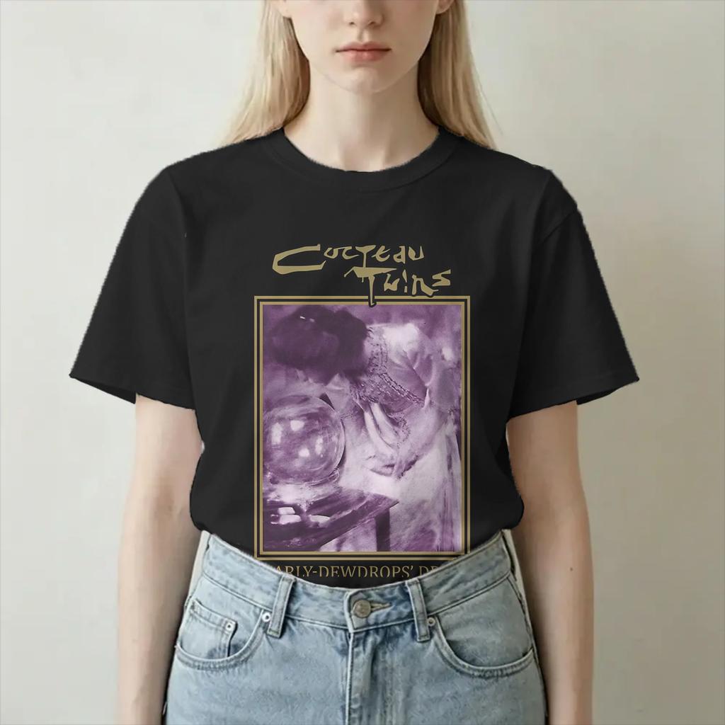 Unisex Unisex Tshirt Cocteau Twins Pearly Funny 100 Cotton Tee Shirt Short Sleeve T Shirt Round Collar Tops Big Size