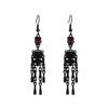 Retro Gothic Punk Bat Skull Spider Pumpkin Halloween Earrings