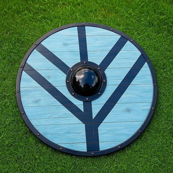 

Деревянный щит викинга Косплей Поле битвы Щит викинга Скандинавская мифология Вальхалла Щит викинга