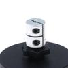 Fishing Rod Tool Epoxy Painting Adjustable Height 9.2-10.5Cm Fishing Pole Support 3 Jaw Chuck Axis Rotating Gluing Machine