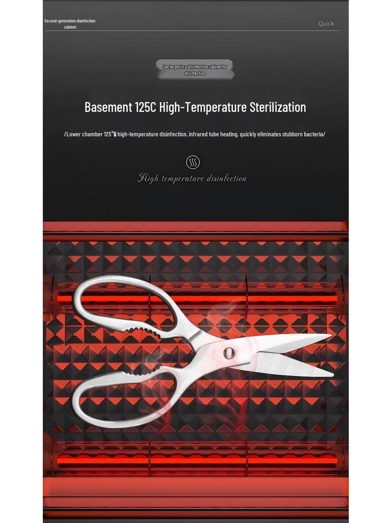 All-Purpose Stainless Steel Kitchen Shears for Meat, Vegetables, and Bone – Detachable and Easy To Clean