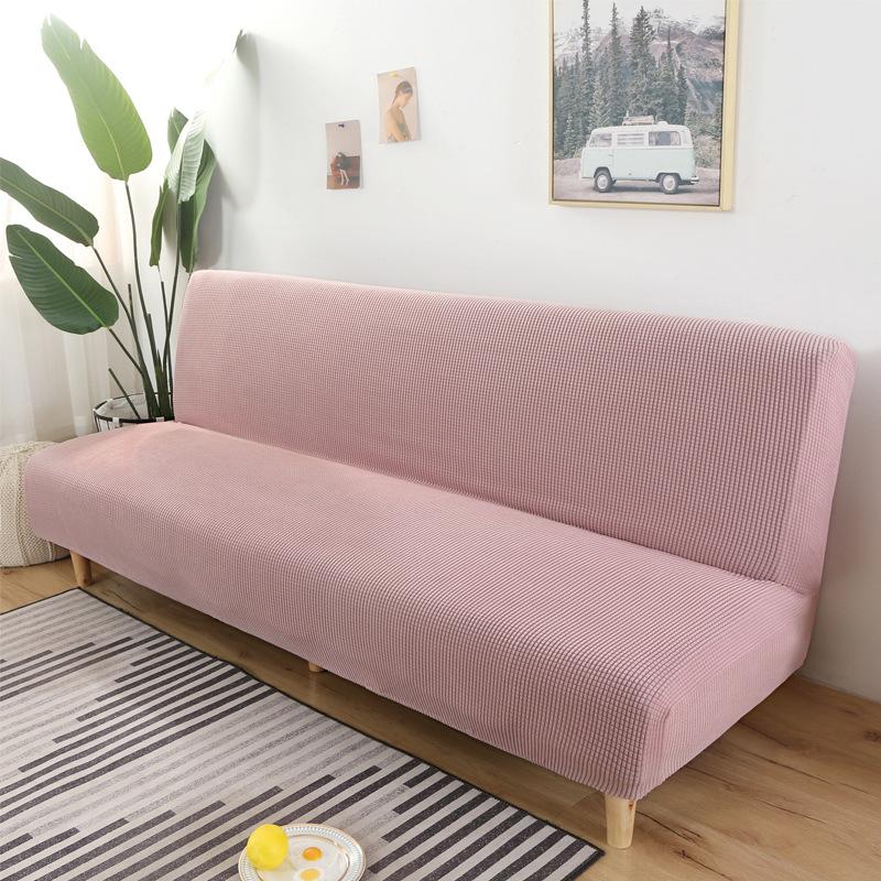 New Pure Color Universal Corn  Sofa Mattress Cover All-Covered Dust Cover Japanese Elastic  Sofa Cover