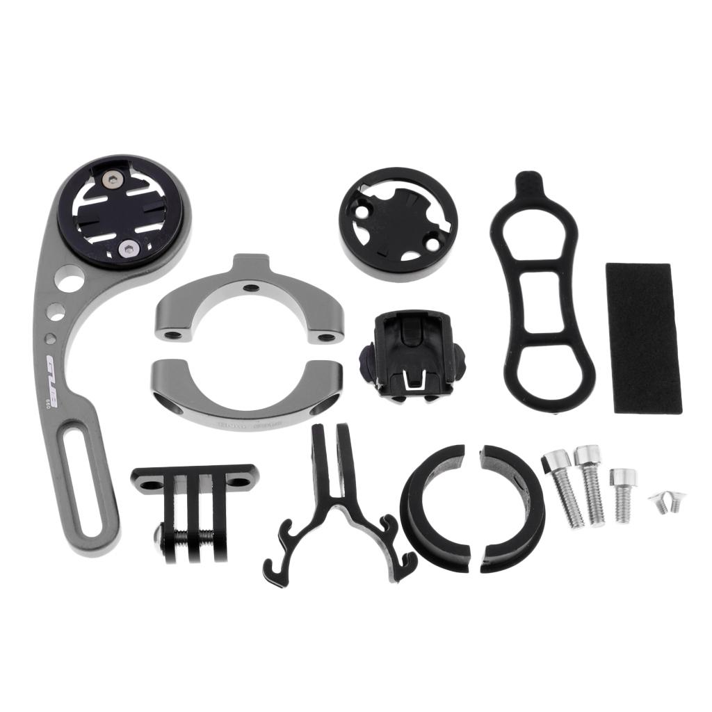 Lightweight Aluminum Alloy Bike Computer Holder Front Stem Extender