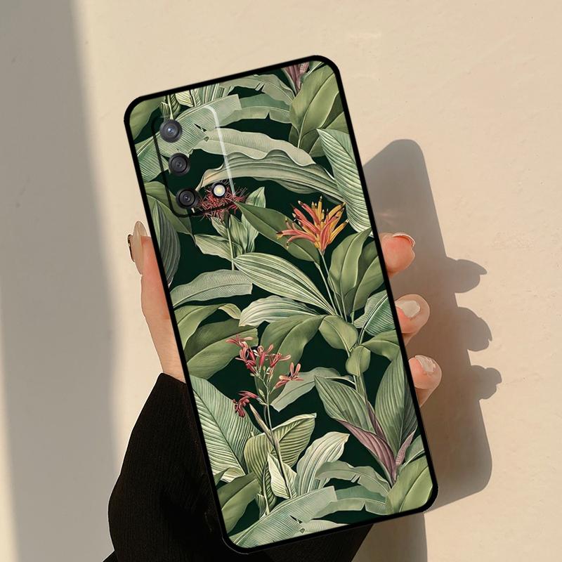 

Retro Banana Leaf Plant Case For Oppo A80 A60 A40 A15 A16 A17 A57 A94 A74 A54 A76 A96 A18 A38 A58 A78 A98 A6 A5 Pro OPPO A38 4G