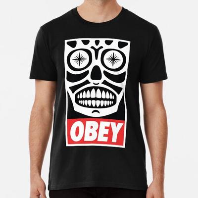 Чоловіча найкраща футболка Obey з художнім персонажем S-5XL Найкраща футболка