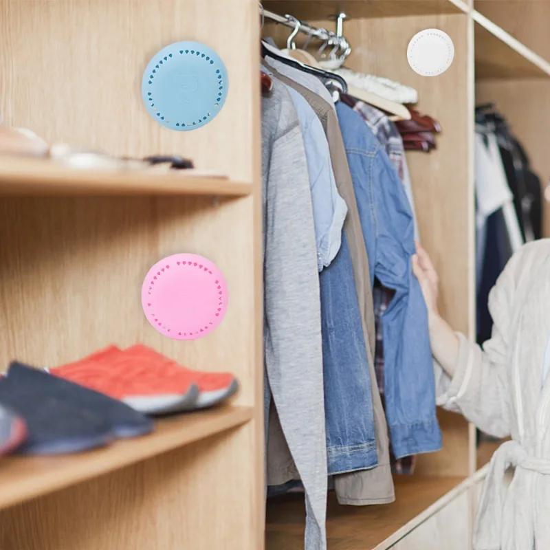 6/1ks Pevný osvěžovač vzduchu na toaletu Aromaterapeutická vůně Trvalá do šatníku Auto Domácnost Kulatý osvěžovač vzduchu Koupelnové potřeby