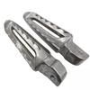 1 Pair Motorcycle Foot Pedals Aluminum Alloy Folding Foot Pedals Footrests Foot Pegs For VARIO160 For CLICK150/160 Parts