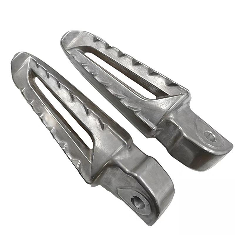 1 Pair Motorcycle Foot Pedals Aluminum Alloy Folding Foot Pedals Footrests Foot Pegs For VARIO160 For CLICK150/160 Parts
