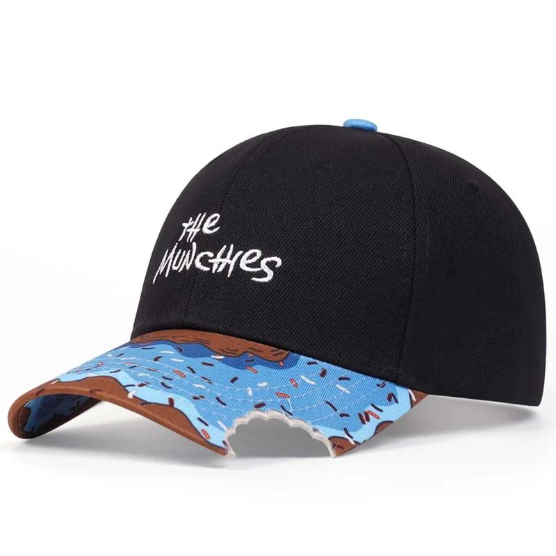Berretti da Baseball Unisex con Ricamo Anguria Munchies Primavera e Autunno Cappelli Casual Regolabili per Esterno Cappello Hip Hop Cappello Parasole