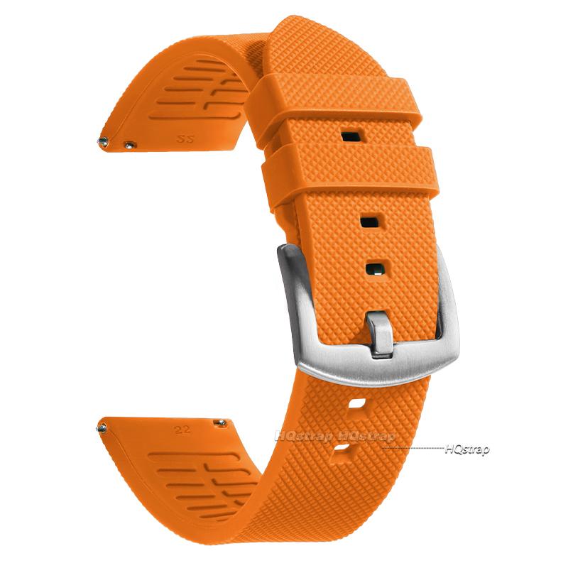 20mm 22mm Rubber Strap High Quality Silicone Watch Band for Omega Soft Sport Belt Waterproof Wristband Quick Release Bracelet