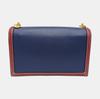 [Pre-Owned] T Monogram Logo Flap Closure Leather Box Bag - Very Good #11JMALC